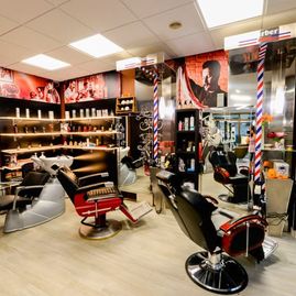 Sofia Peluqueros - Barber Shop sillas, lavabo de cabeza y productos de barbería 
