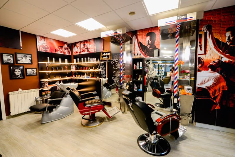 Sofia Peluqueros - Barber Shop sillas, lavabo de cabeza y productos de barbería 